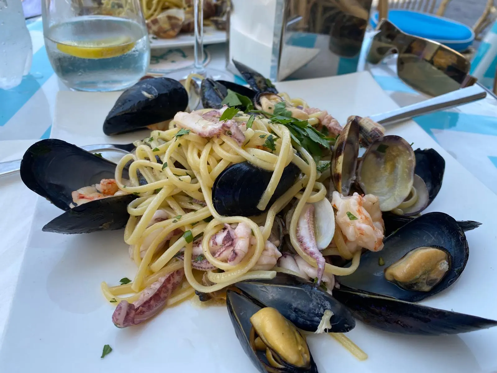 sea food pasta